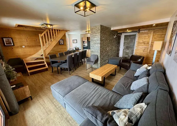 Duplex Renove A - 12 Pers, 4 Chambres, Garage, Proche Pistes Et Commerces - Fr-1-637-40